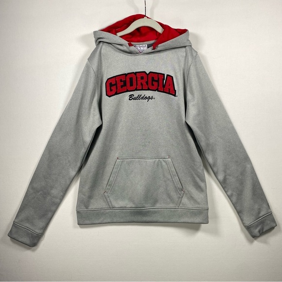 Champion Georgia Bulldogs Hoodie Sweatshirt Kids Size Medium - Picture 1 of 5